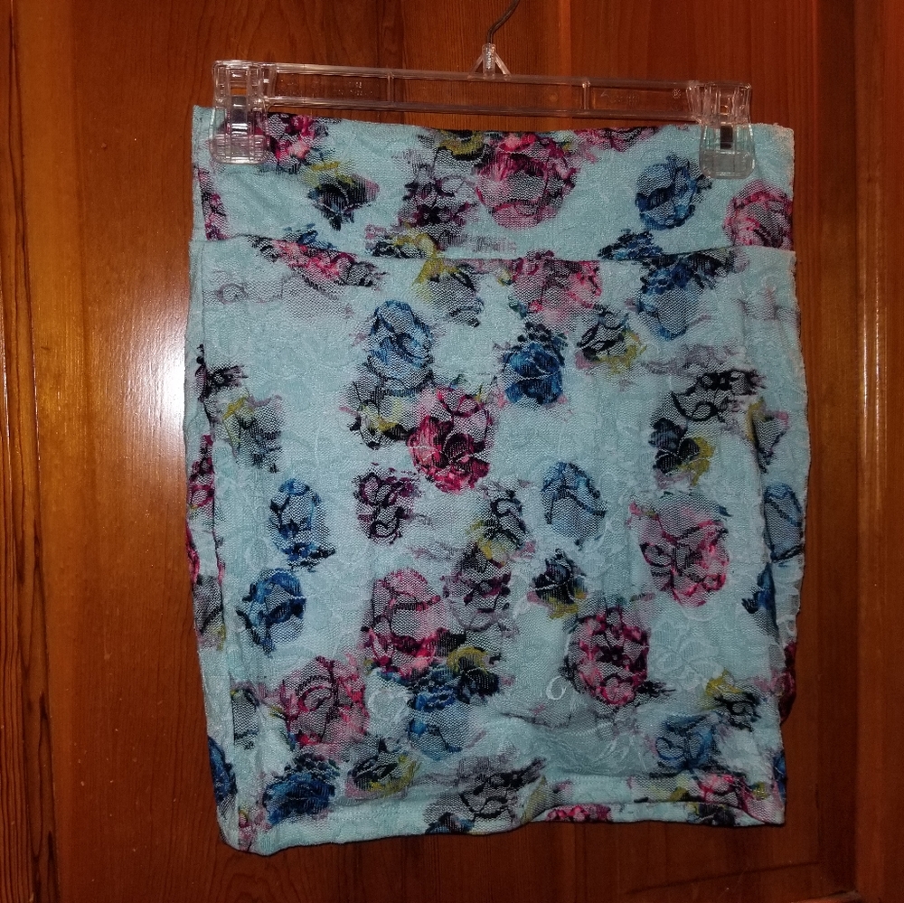 Floral Mini Skirt - Charlotte Russe